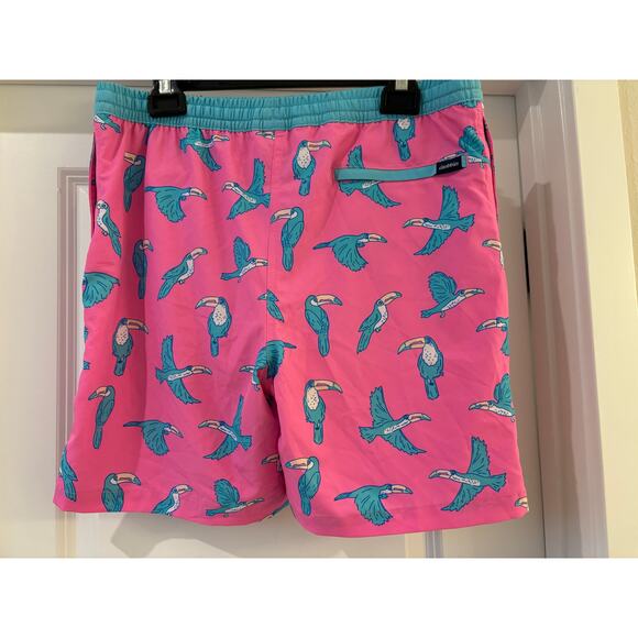 Boy's Youth Chubbies Delights Swimsuit Swim Trunks NEW Toucan Do It Print XL - Picture 1 of 5